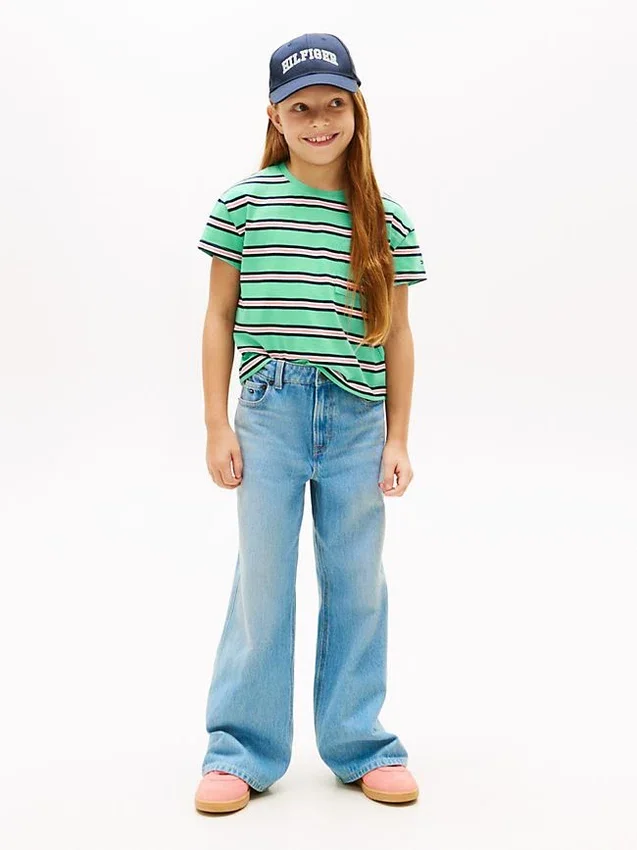 Kids’ Stripe Pocket T-Shirt Kids’ Stripe Pocket T-Shirt