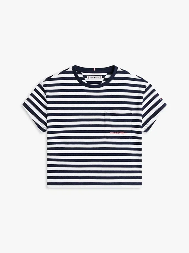 Kids’ Stripe Pocket T-Shirt Kids’ Stripe Pocket T-Shirt