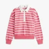Kids’ Stripe Polo Sweatshirt Kids’ Stripe Polo Sweatshirt