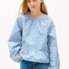 Kids’ Stripe Poplin Blouse