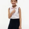 Kids’ Stripe Sleeveless Stretch Polo Kids’ Stripe Sleeveless Stretch Polo