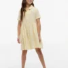 Kids’ Striped Cotton-Linen Blend Dress