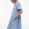 Kids’ Striped Cotton-Linen Blend Dress