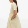 Kids’ Striped Cotton-Linen Blend Dress