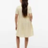 Kids’ Striped Cotton-Linen Blend Dress
