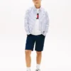 Kids’ Striped Linen-Blend Shirt