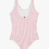 Kids’ Striped Seersucker Swimsuit