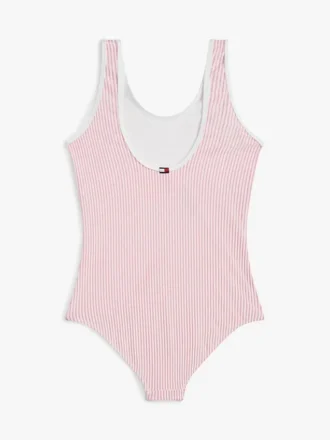 Kids’ Striped Seersucker Swimsuit