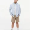 Kids’ Striped Stretch Oxford Shirt