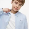 Kids’ Striped Stretch Oxford Shirt
