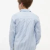 Kids’ Striped Stretch Oxford Shirt