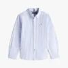 Kids’ Striped Stretch Oxford Shirt