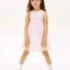 Kids’ Striped Tulle Combo Dress Kids’ Striped Tulle Combo Dress