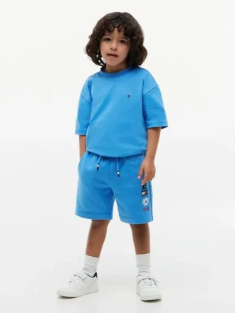 Kids’ Sun & Wave Logo Sweatshort