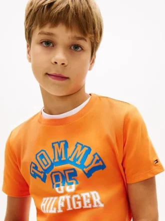 Kids’ Tommy Arch Logo T-Shirt