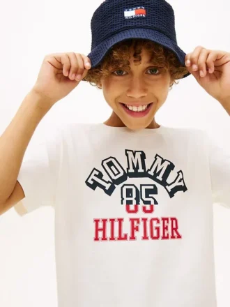 Kids’ Tommy Arch Logo T-Shirt
