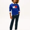 Kids’ Tommy Flag Logo Raglan Sweatshirt Kids’ Tommy Flag Logo Raglan Sweatshirt