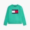 Kids’ Tommy Flag Logo Raglan Sweatshirt