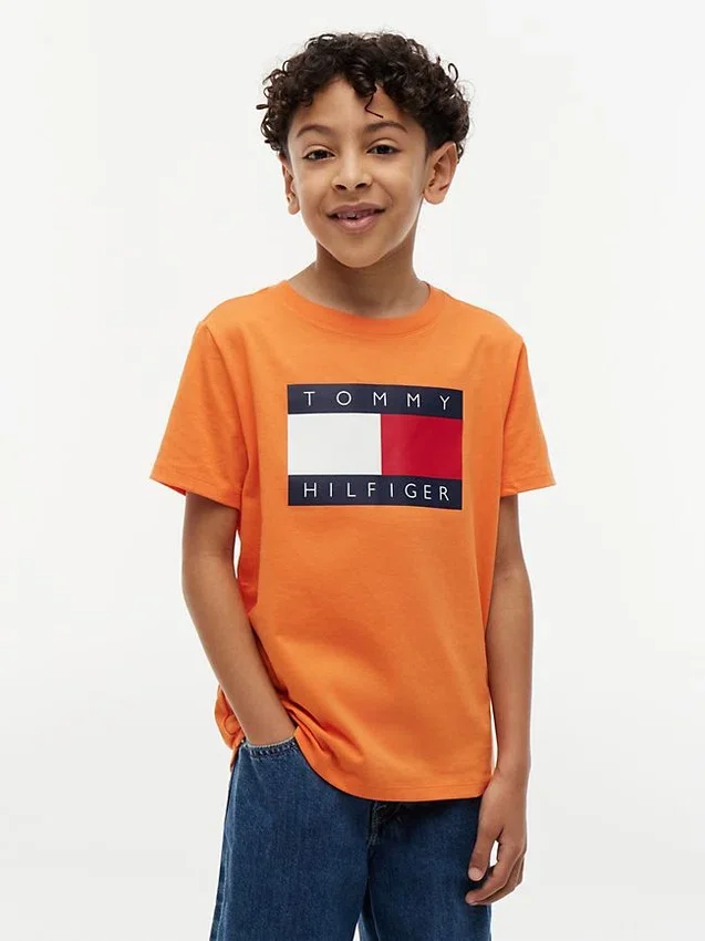 Kids’ Tommy Flag Logo T-Shirt Kids’ Tommy Flag Logo T-Shirt