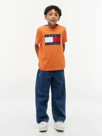 Kids’ Tommy Flag Logo T-Shirt Kids’ Tommy Flag Logo T-Shirt