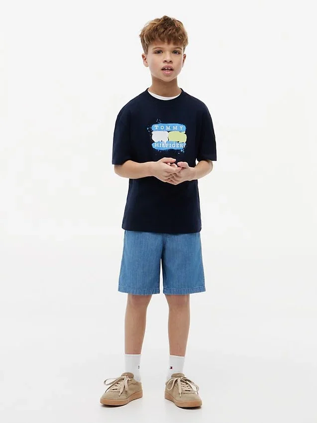 Kids’ Tommy Graffiti Logo T-Shirt Kids’ Tommy Graffiti Logo T-Shirt