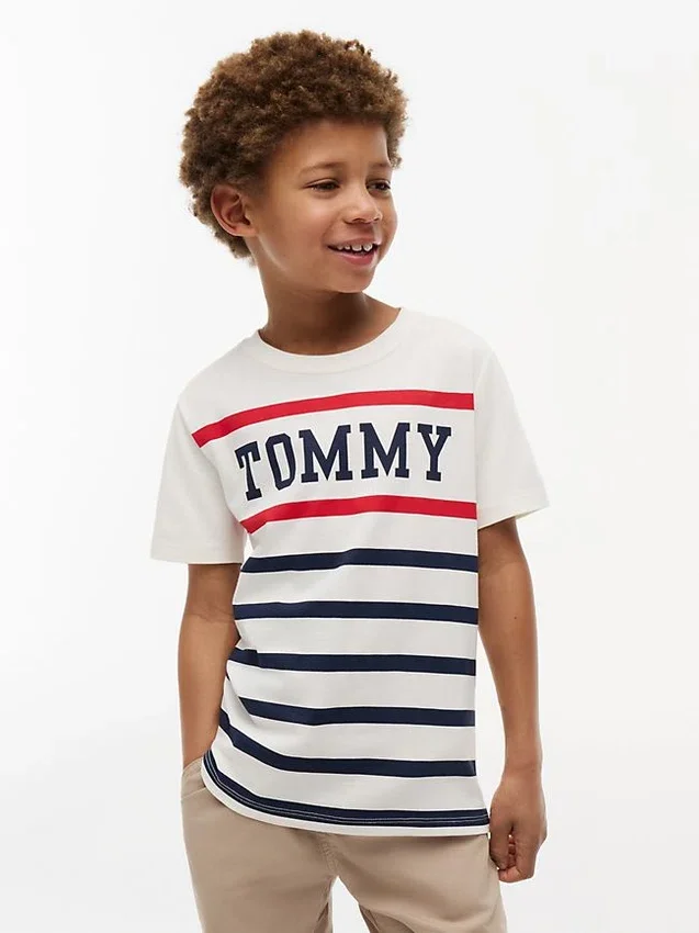 Kids’ Tommy Stripe T-Shirt Kids’ Tommy Stripe T-Shirt