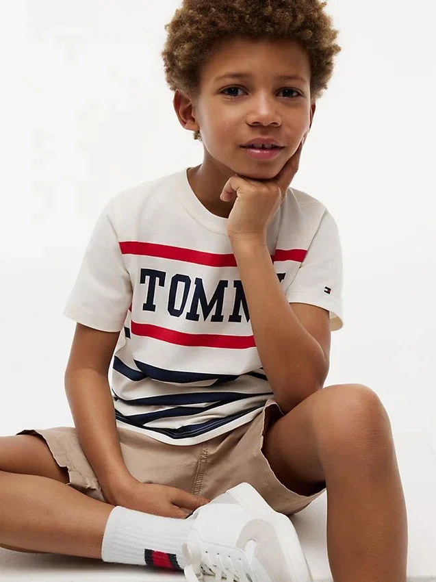 Kids’ Tommy Stripe T-Shirt Kids’ Tommy Stripe T-Shirt