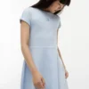 Kids’ Tonal Flag Logo Skater Dress