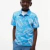 Kids’ Tropical Print Stretch Polo Kids’ Tropical Print Stretch Polo