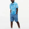 Kids’ Tropical Print Stretch Polo Kids’ Tropical Print Stretch Polo