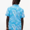 Kids’ Tropical Print Stretch Polo Kids’ Tropical Print Stretch Polo