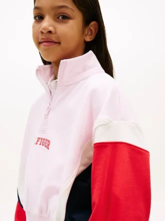 Kids’ Varsity Quarter-Zip Sweatshirt