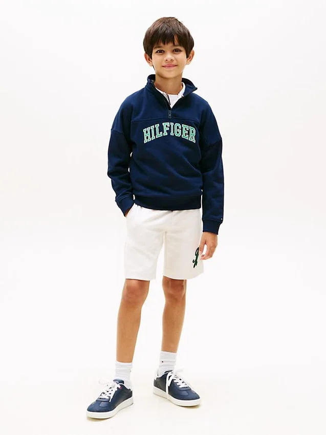 Kids’ Varsity Quarter-Zip Sweatshirt Kids’ Varsity Quarter-Zip Sweatshirt