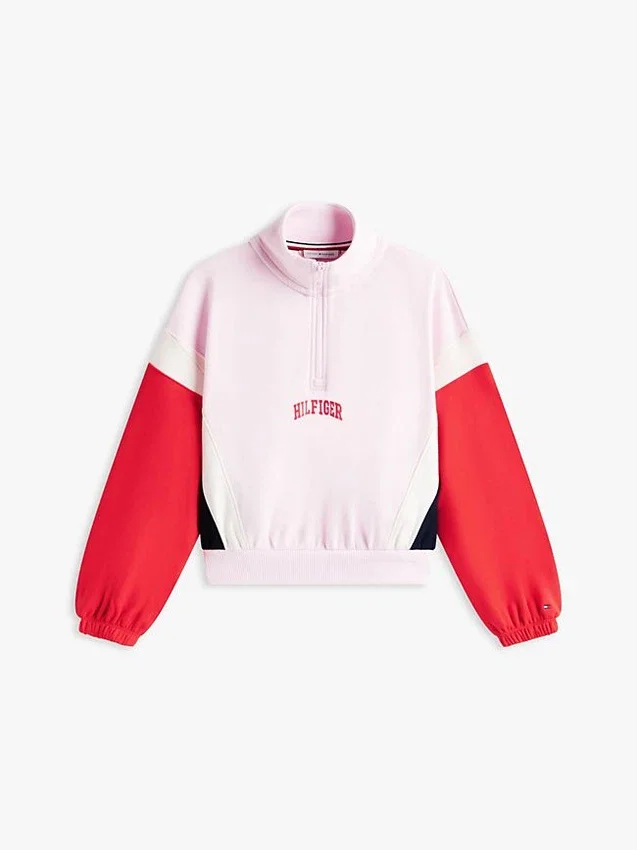 Kids’ Varsity Quarter-Zip Sweatshirt Kids’ Varsity Quarter-Zip Sweatshirt