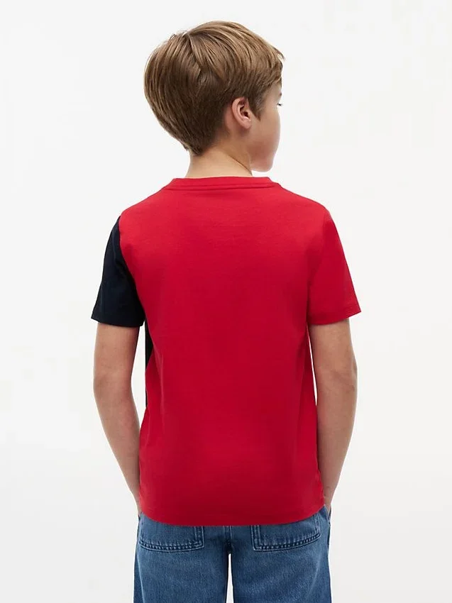 Kids’ Vertical Colorblock Logo T-Shirt Kids’ Vertical Colorblock Logo T-Shirt