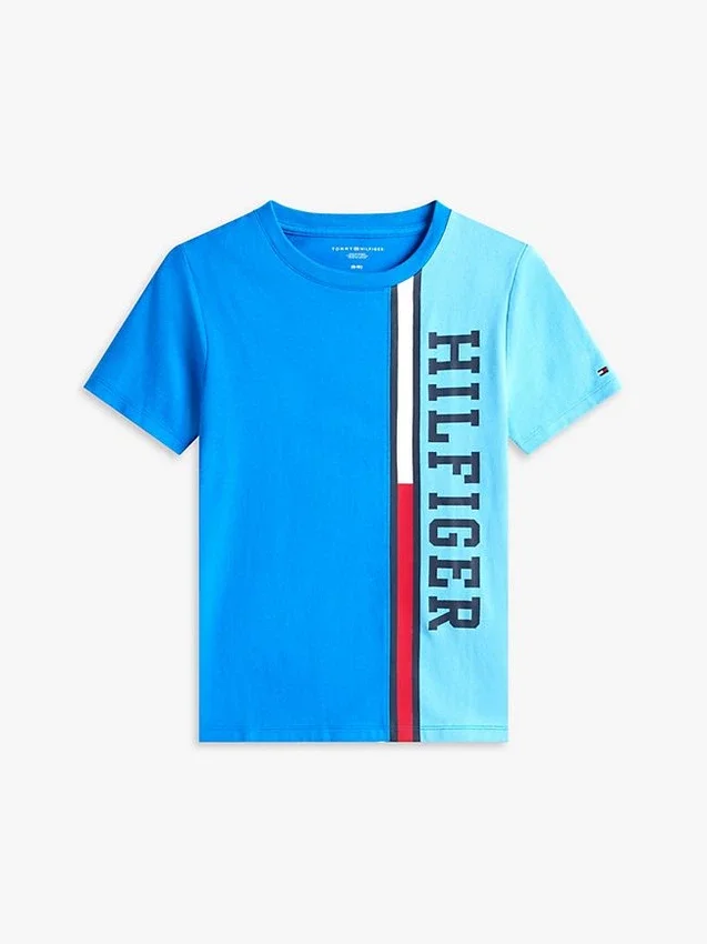 Kids’ Vertical Colorblock Logo T-Shirt Kids’ Vertical Colorblock Logo T-Shirt