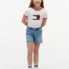 Kids’ Wavy Flag Logo Ringer T-Shirt Kids’ Wavy Flag Logo Ringer T-Shirt