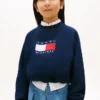 Kids’ Wavy Flag Logo Sweatshirt