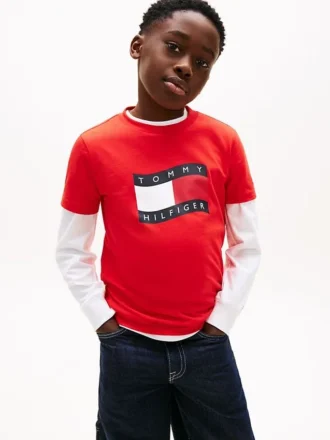 Kids’ Wavy Flag T-Shirt