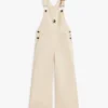 Kids’ Wide Leg Stretch Denim Overall