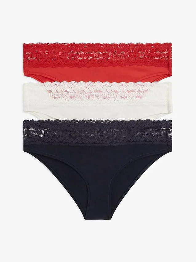Lace-Trim Bikini Brief 3-Pack Lace-Trim Bikini Brief 3-Pack