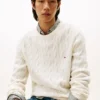 Lambswool Cable Knit Sweater