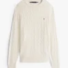 Lambswool Cable Knit Sweater