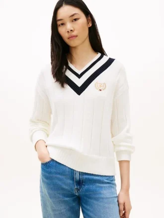 Laurel Leaf Logo Cricket Sweater