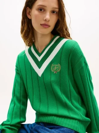 Laurel Leaf Logo Cricket Sweater