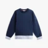 Layered-Look Fleece Sweatshirt Layered-Look Fleece Sweatshirt
