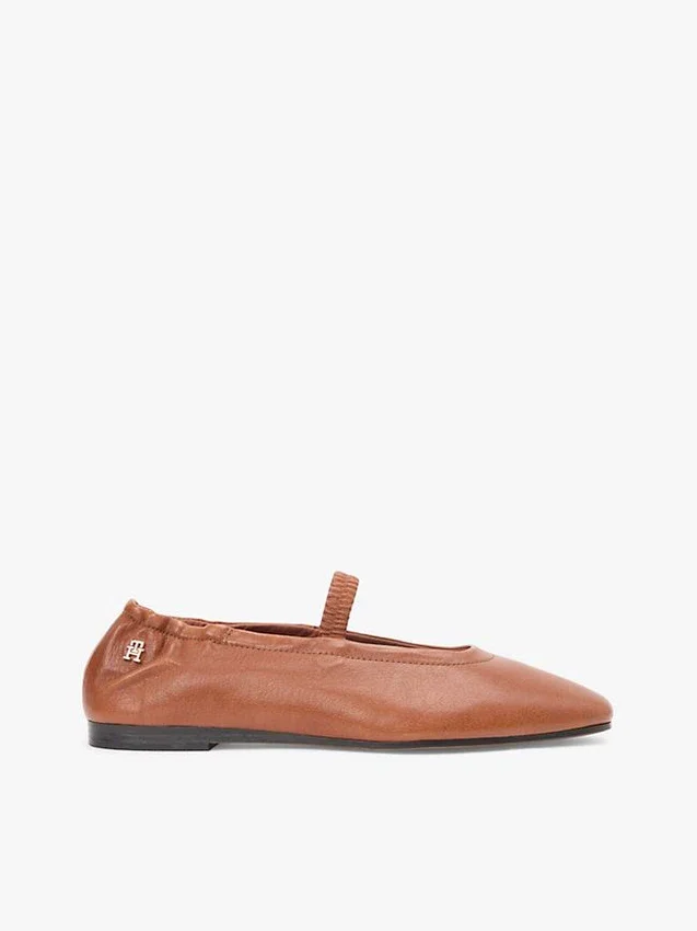 Leather Mary Jane Ballet Flat Leather Mary Jane Ballet Flat