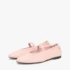 Leather Mary Jane Ballet Flat Leather Mary Jane Ballet Flat