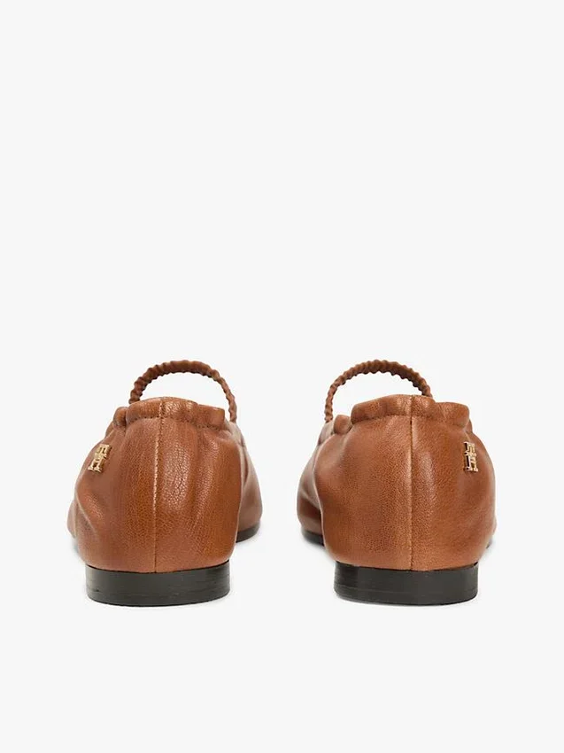 Leather Mary Jane Ballet Flat Leather Mary Jane Ballet Flat