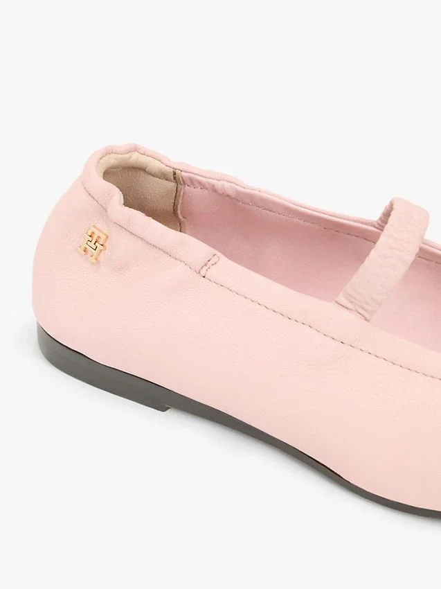 Leather Mary Jane Ballet Flat Leather Mary Jane Ballet Flat